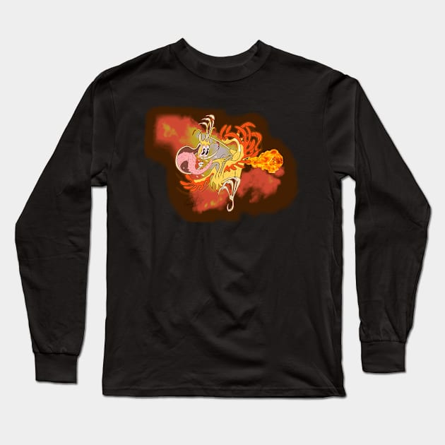 Phoenix Long Sleeve T-Shirt by SarToons